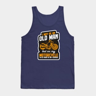 I may be an old man Tank Top